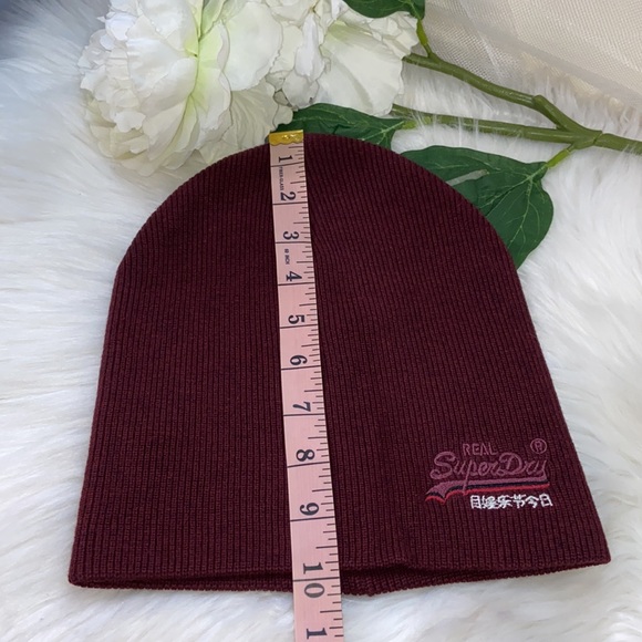 Unisex SuperDry Orange Label Beanie Winter Hat - Picture 13 of 14